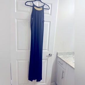 Michael Kors Maxi Navy Blue Dress